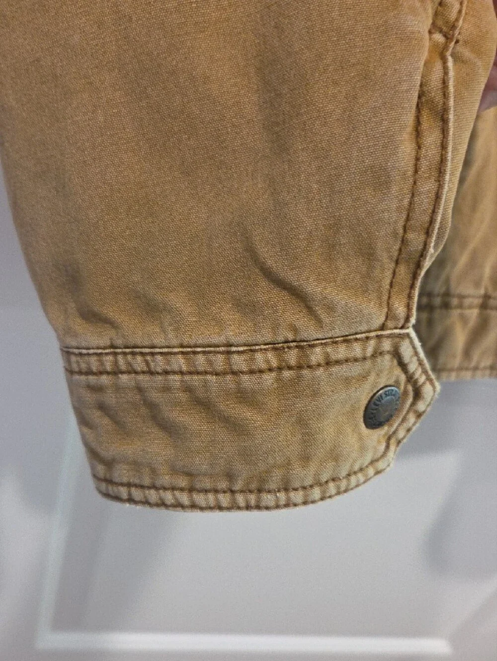 Levi's Men's Tan Field Jacket with Utility Pockets